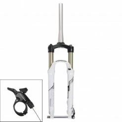 Fourche SUNTOUR RAIDON XC 27,5″ 100 Mm RL-R Pivot Conique Axe 15 Mm Blanc