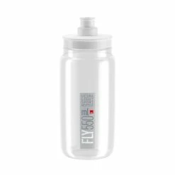 Bidon ELITE FLY Gris/Transparent (550ml)